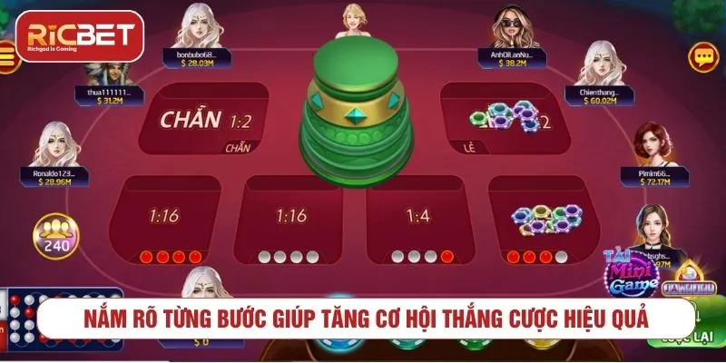 Cách Chơi Xóc Đĩa Trực Tuyến RICBET Dễ Hiểu Cho Người Mới Nắm rõ từng bước giúp tăng cơ hội thắng cược hiệu quả