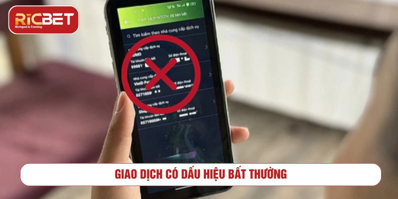 RICBET có khóa tài khoản người chơi không? Giao dịch có dấu hiệu bất thường cũng có thể bị khóa tài khoản